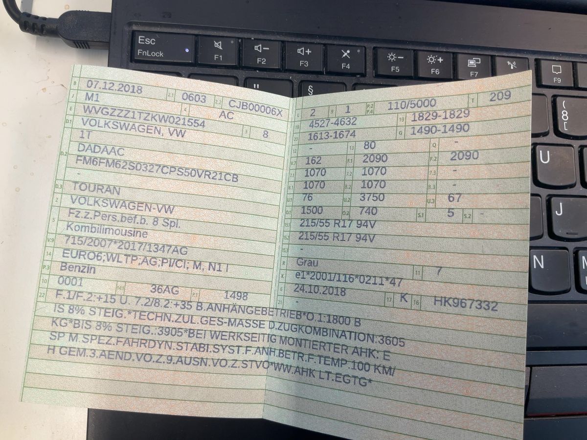 Volkswagen Touran 1.5 TSI ACT Join