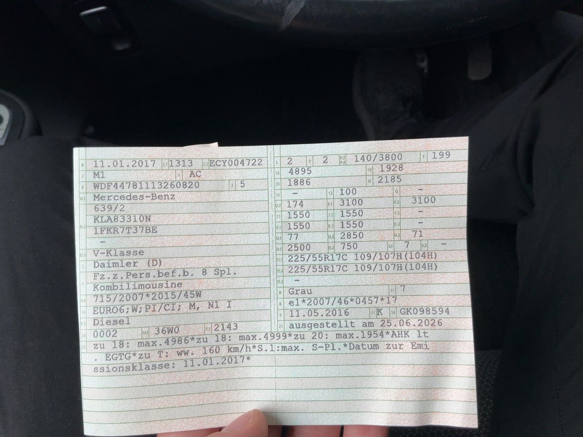 Mercedes-Benz V-Klasse d'occasion