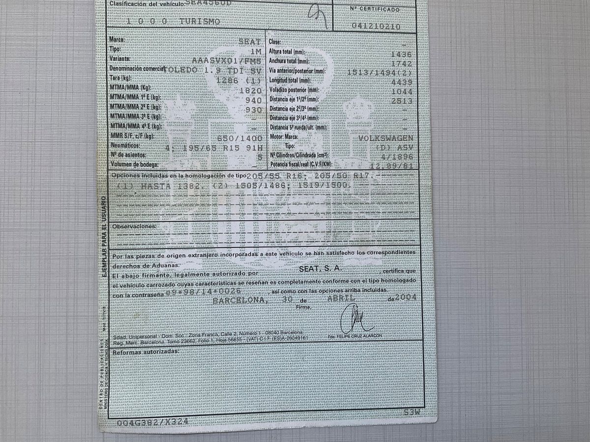 Seat Toledo d'occasion