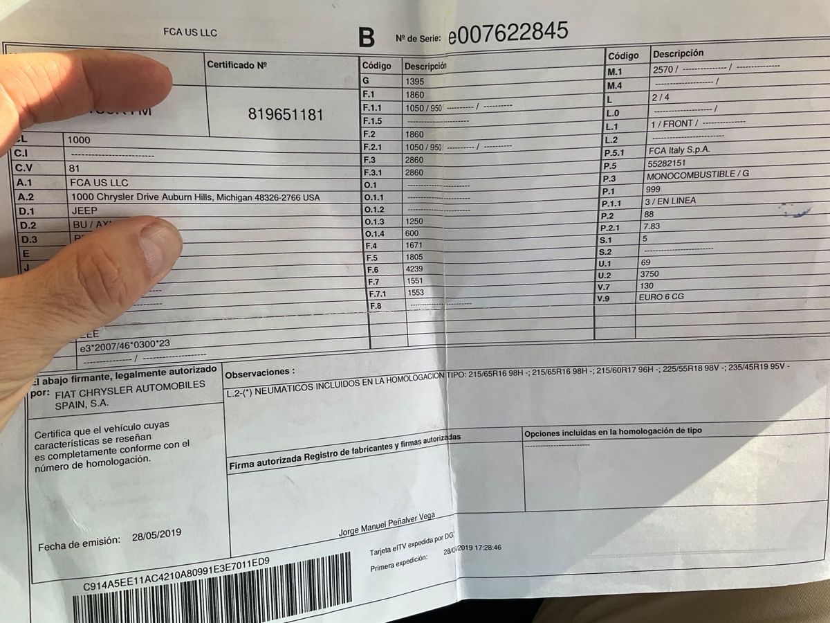 Jeep Renegade d'occasion