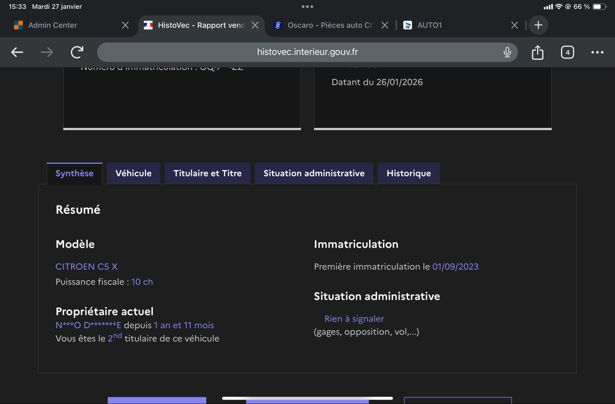 Citroen C5 d'occasion