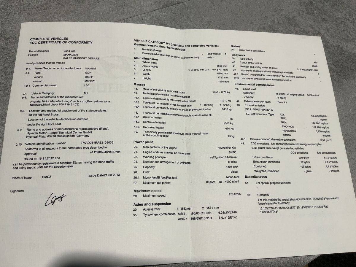 Hyundai i30 1.4 CRDi Classic