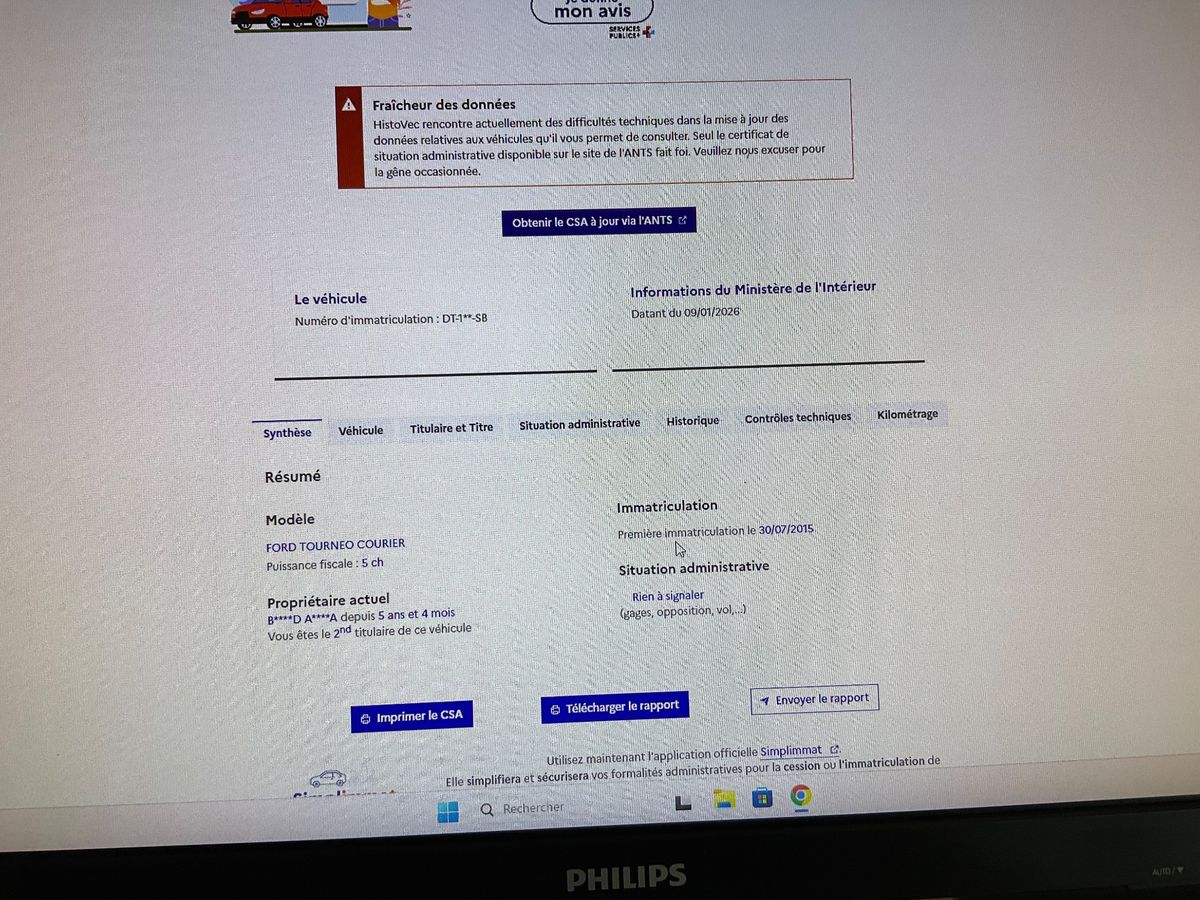 Ford Tourneo d'occasion