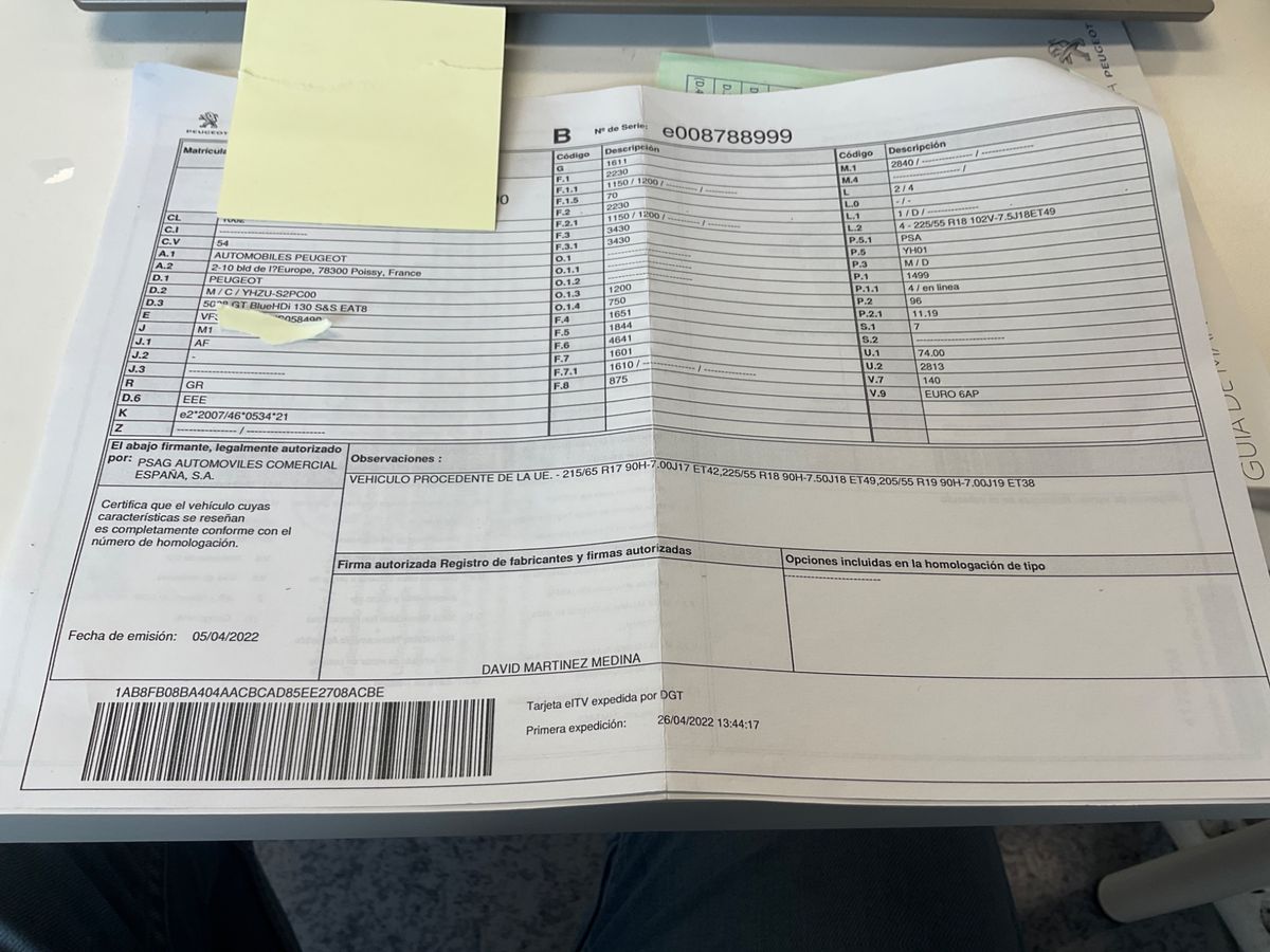 Peugeot 5008 d'occasion