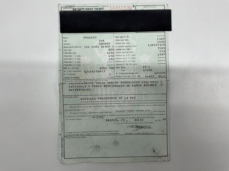 Peugeot 106 1.1 Long Beach — zdjęcie 6