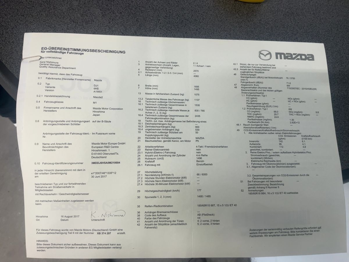 Mazda 2 d'occasion