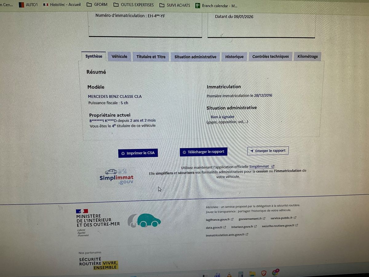 Mercedes-Benz CLA-Klasse d'occasion