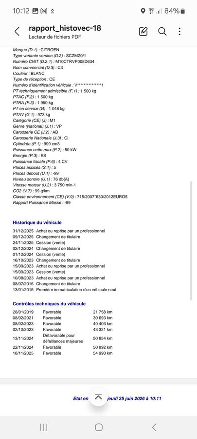 Citroen C3 d'occasion