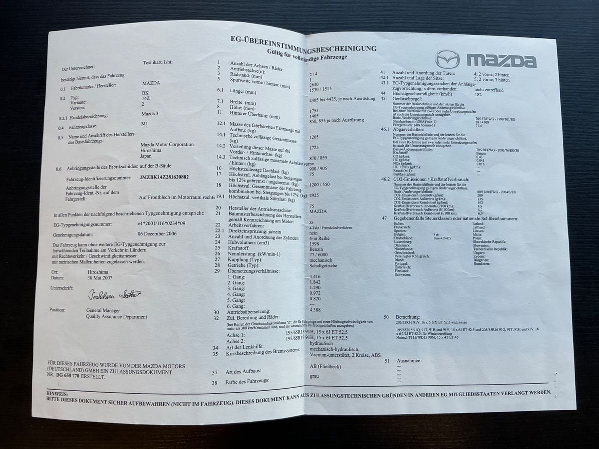 Mazda 3 d'occasion