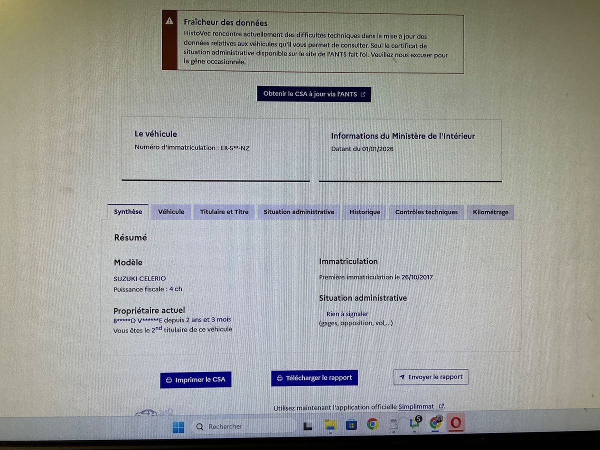 Suzuki Celerio d'occasion