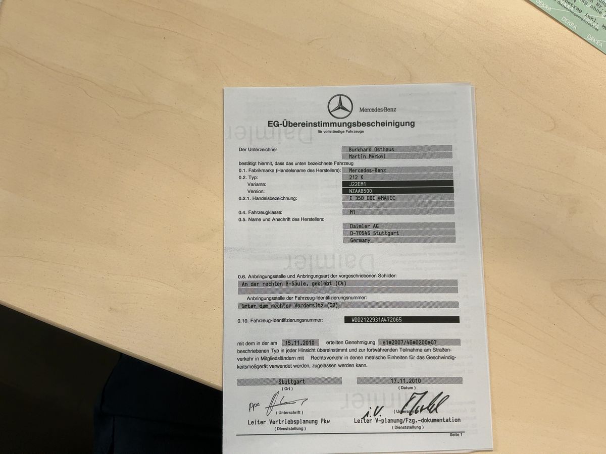 Mercedes-Benz E-Klasse d'occasion