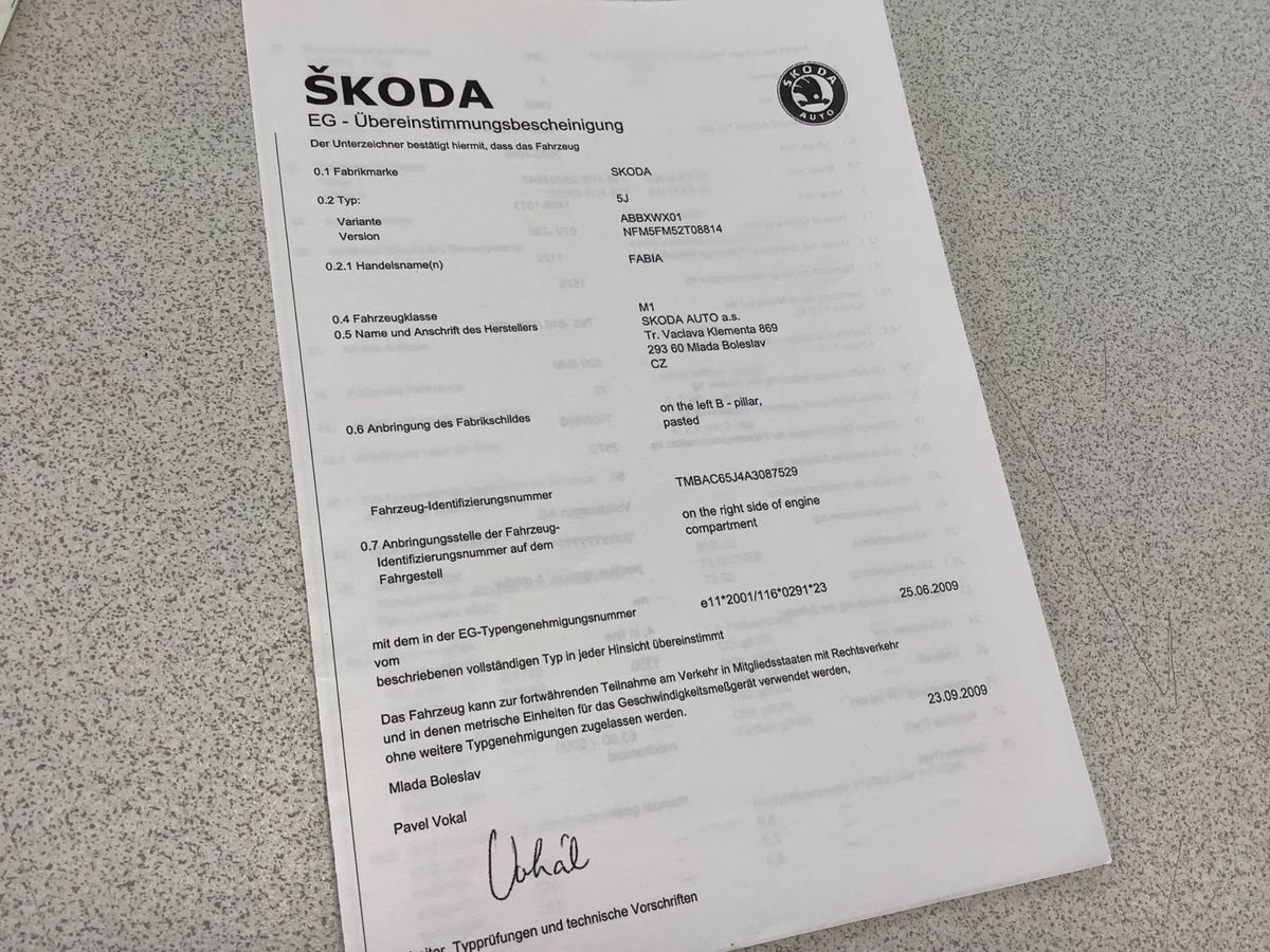 Skoda Fabia d'occasion