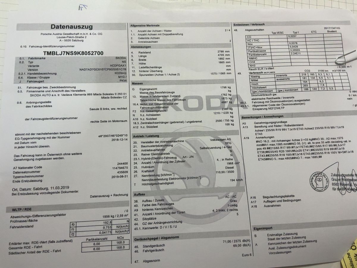 Skoda Kodiaq d'occasion