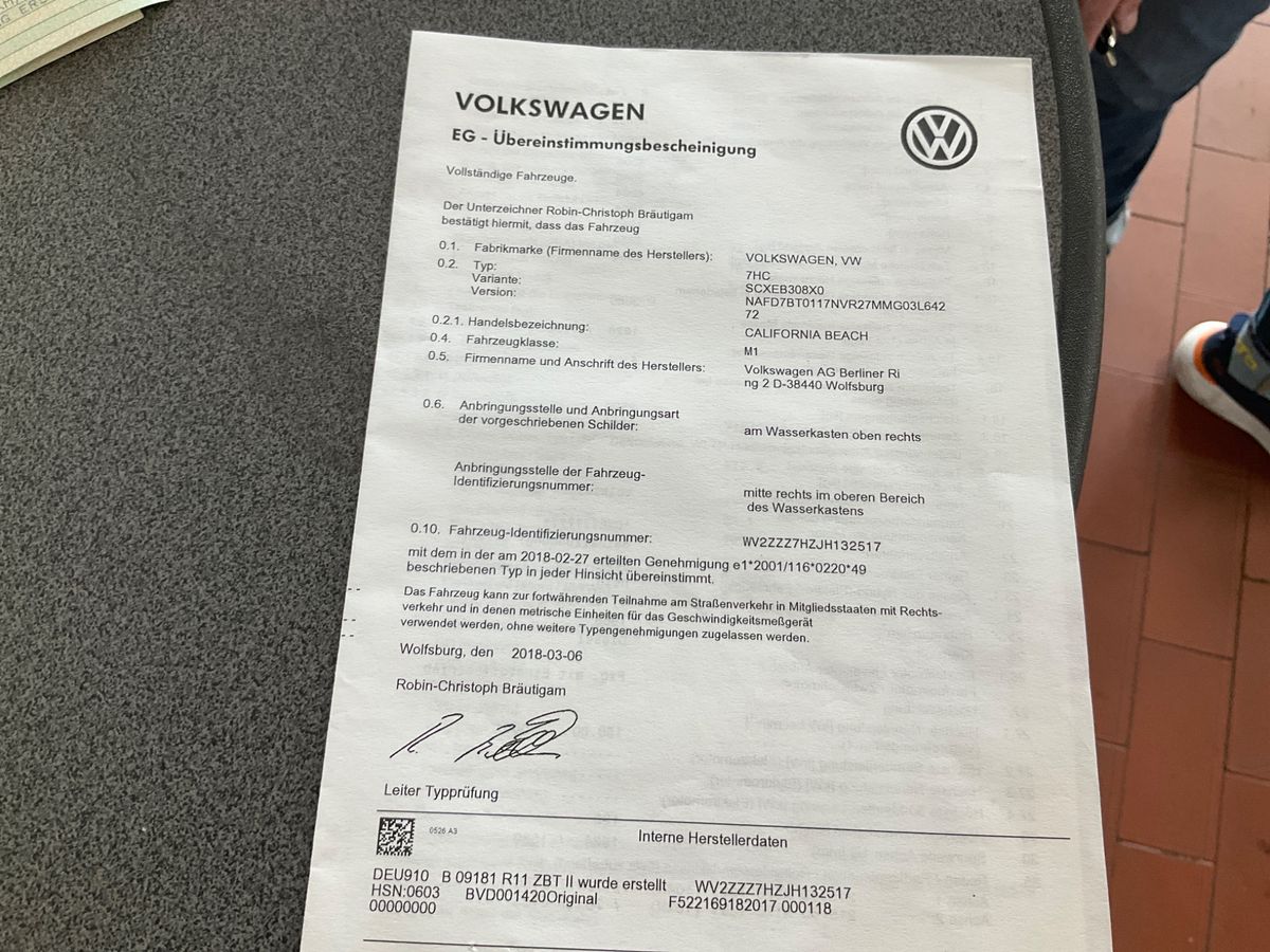 Volkswagen T6 California 2.0 TDI Beach