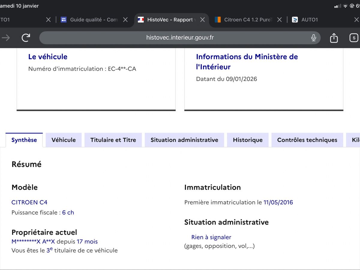 Citroen C4 d'occasion
