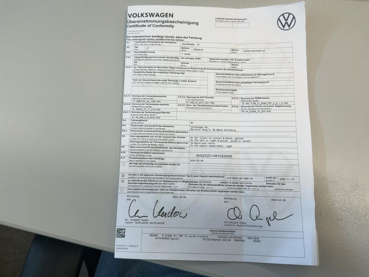 Volkswagen T-Cross d'occasion