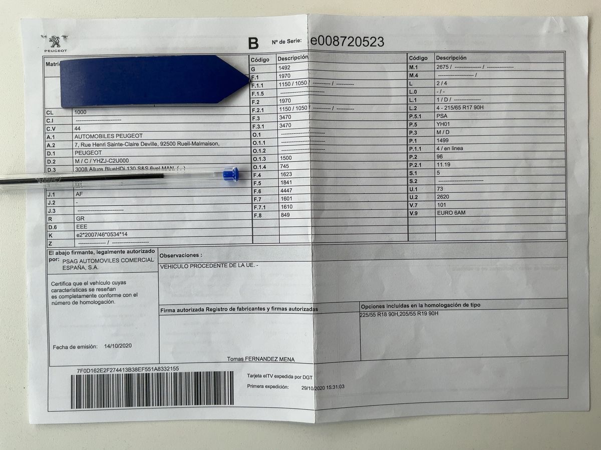 Peugeot 3008 d'occasion