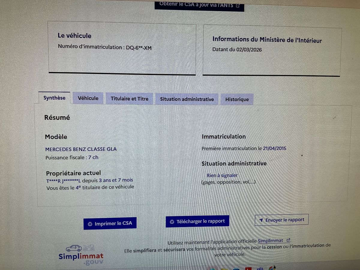 Mercedes-Benz GLA-Klasse d'occasion