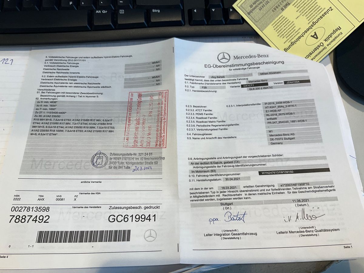 Mercedes-Benz GLB-Klasse d'occasion