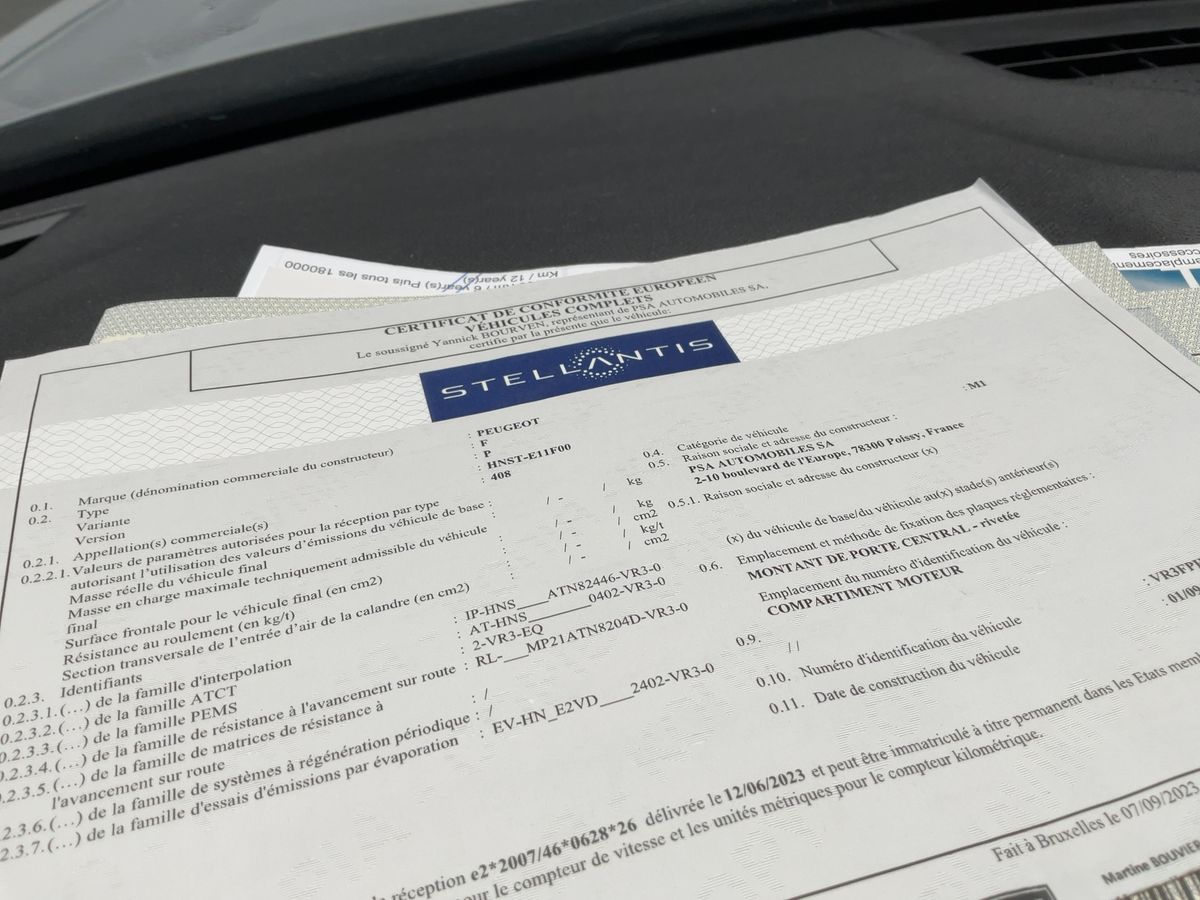 Peugeot 408 d'occasion