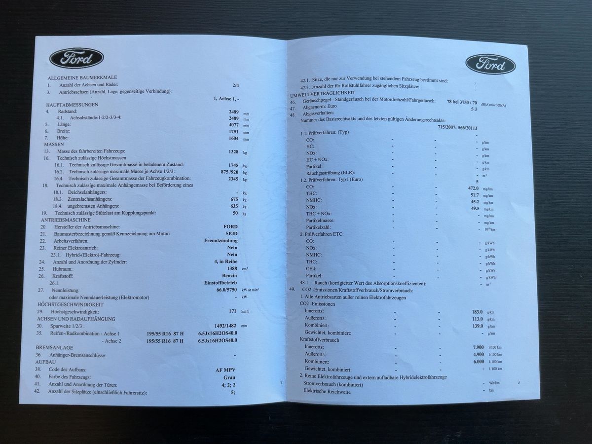 Ford B-Max d'occasion