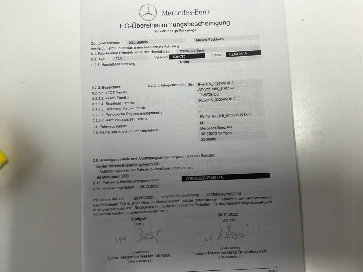 Mercedes-Benz A-Klasse d'occasion