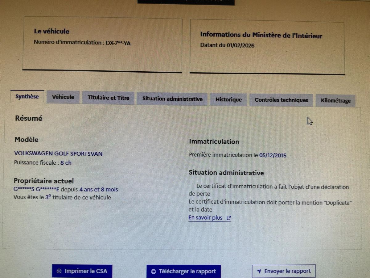 Volkswagen Golf d'occasion