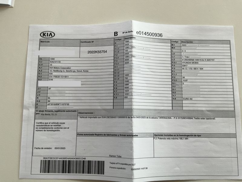 Kia EV6 electric drive 168 kW GT Line 2WD 2023 – снимка 21
