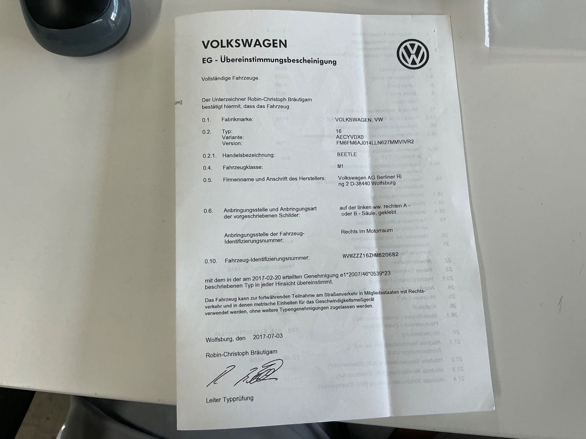 Volkswagen Beetle d'occasion