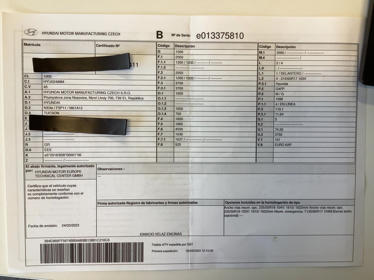 Hyundai Tucson d'occasion