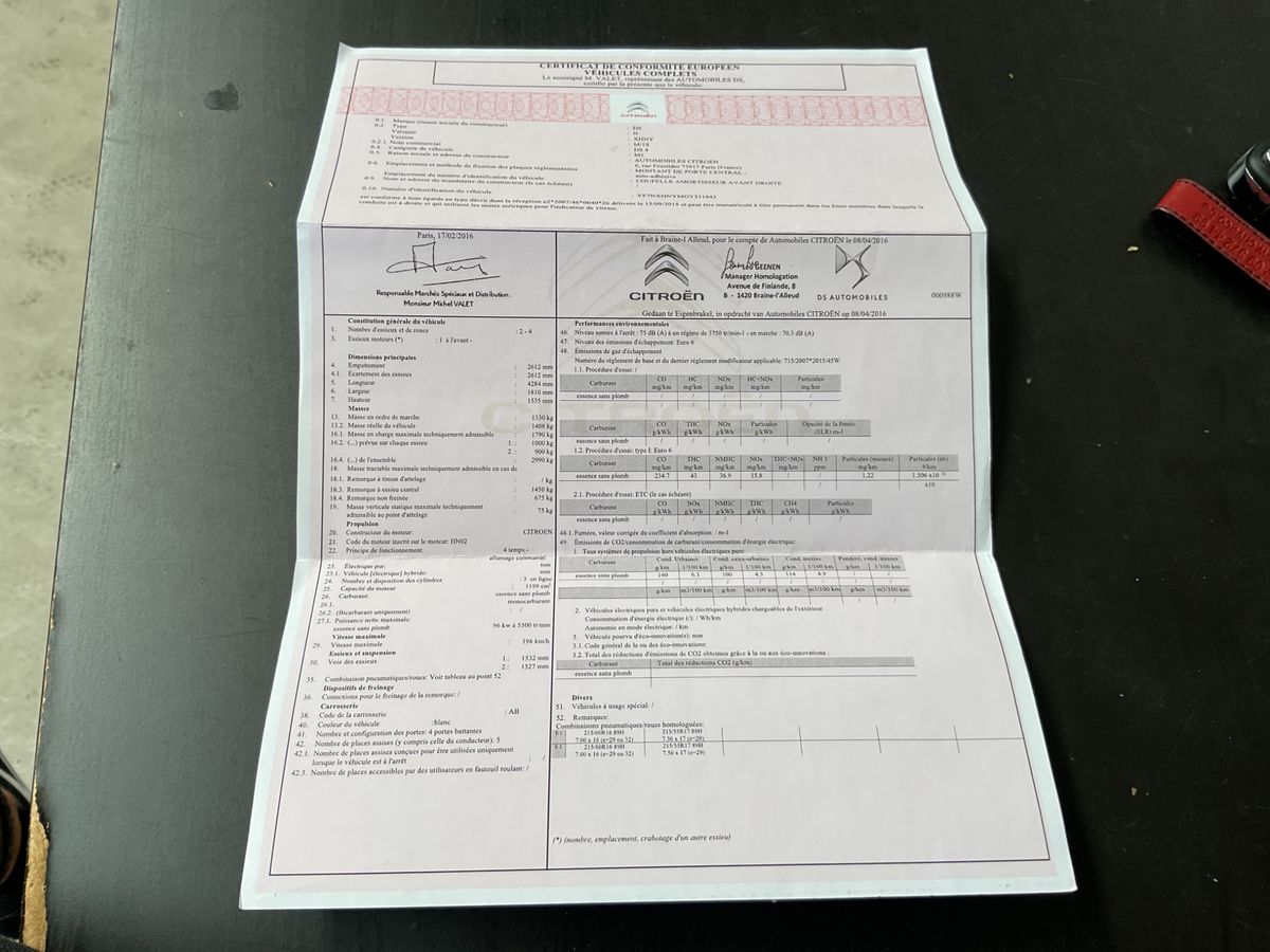 DS Automobiles d'occasion