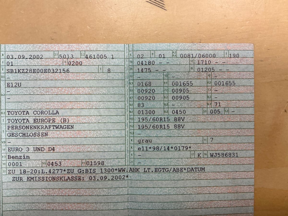 Toyota Corolla 1.6 Compact Sol