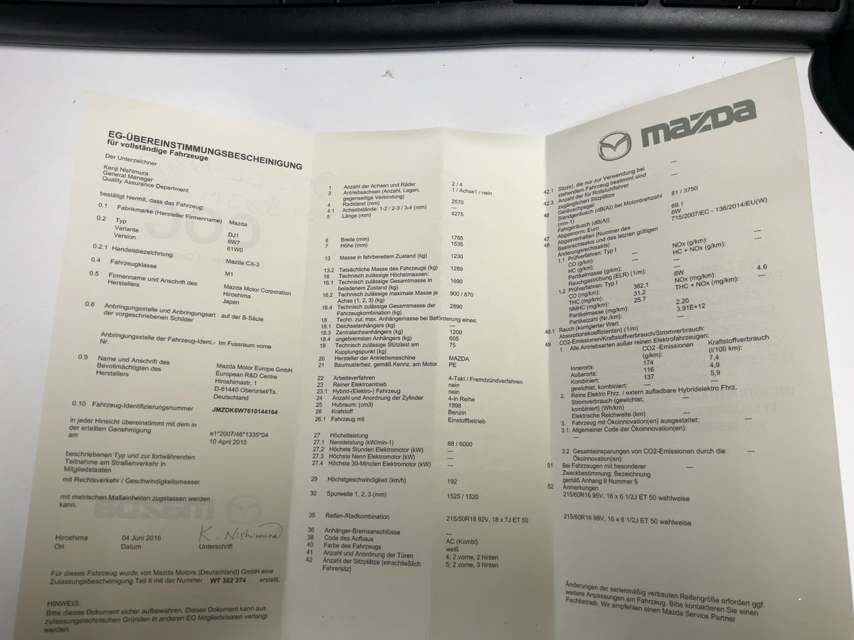 Mazda CX-3 d'occasion