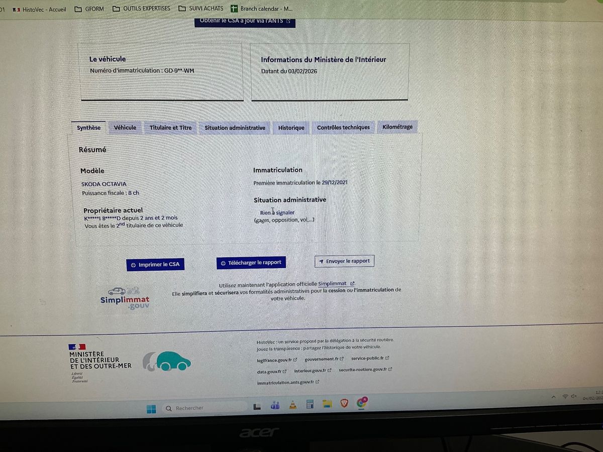 Skoda Octavia d'occasion