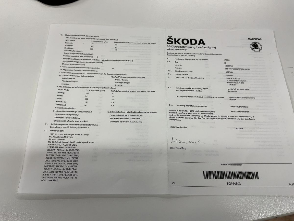 Skoda Octavia d'occasion