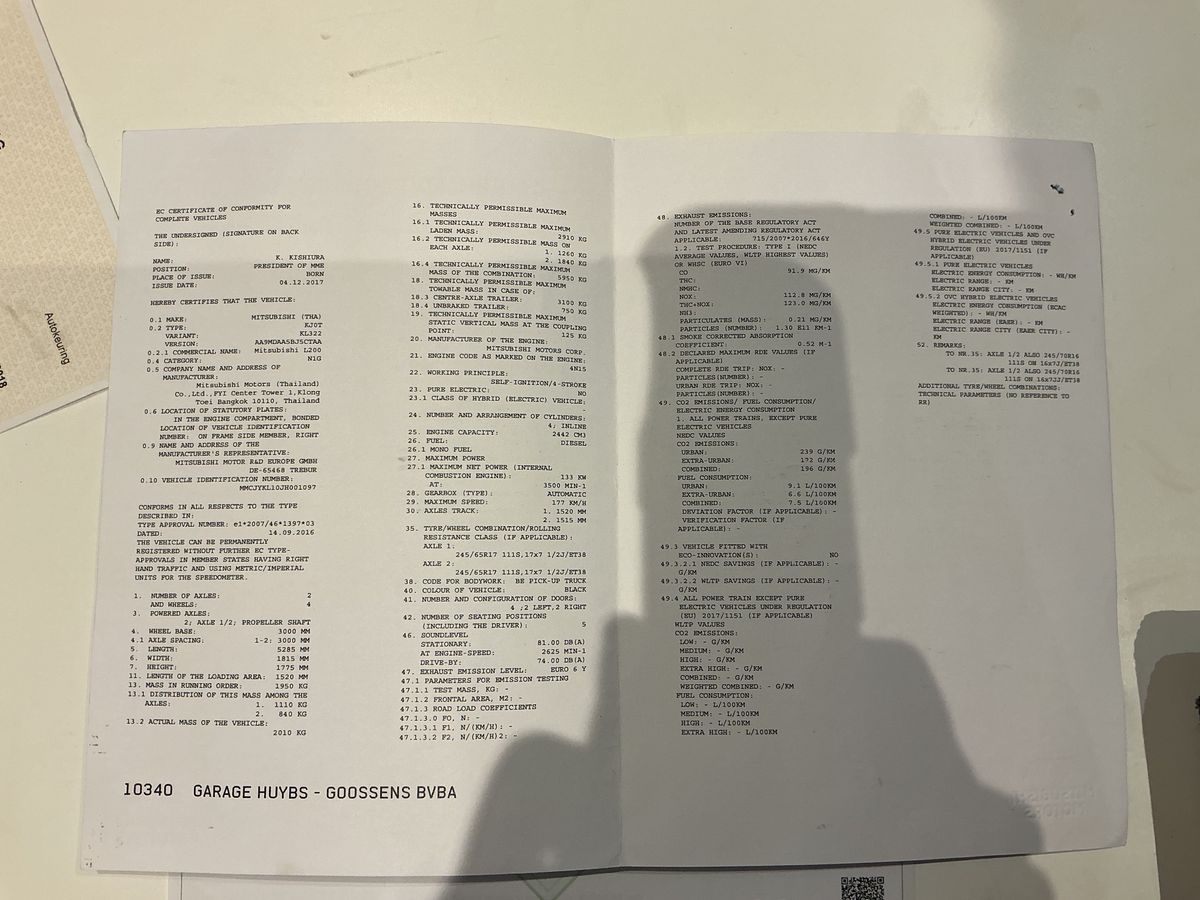 Mitsubishi L d'occasion