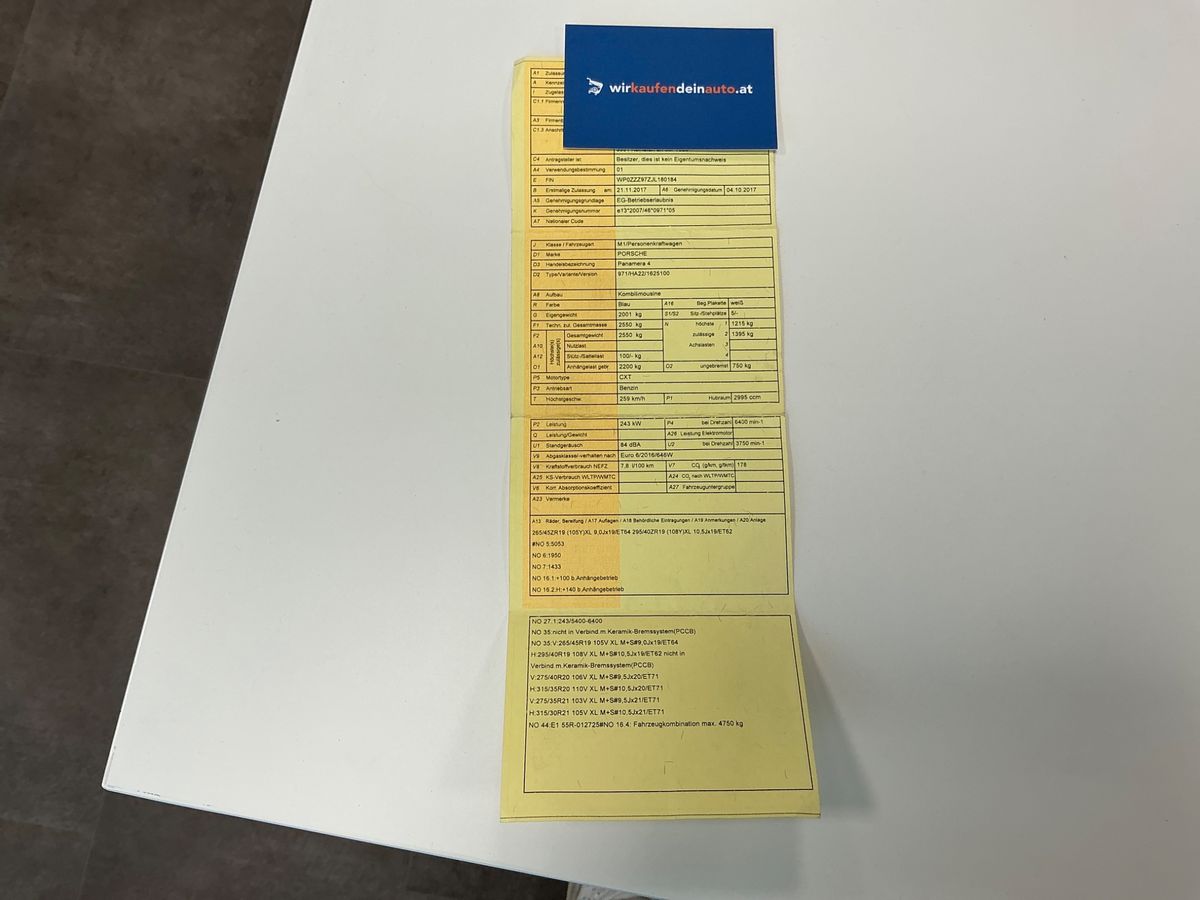 Porsche Panamera d'occasion