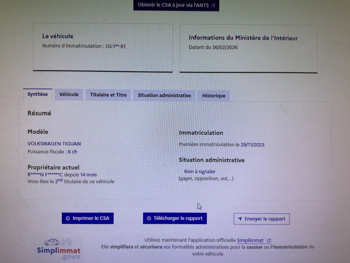 Volkswagen Tiguan d'occasion