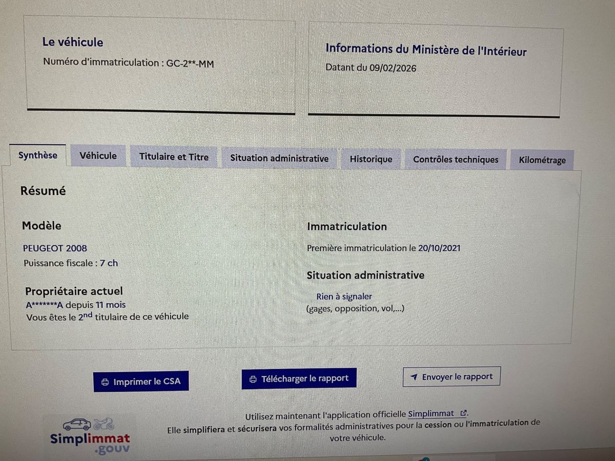 Peugeot 2008 d'occasion