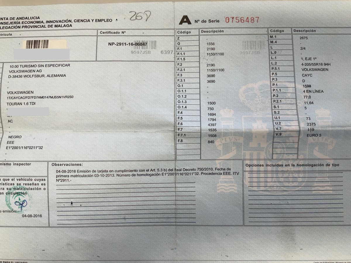 Volkswagen Touran d'occasion