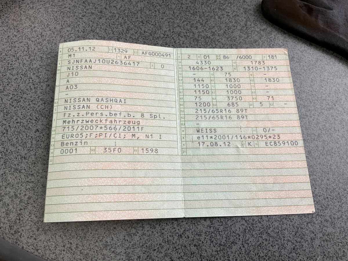 Nissan Qashqai 1.6 Visia