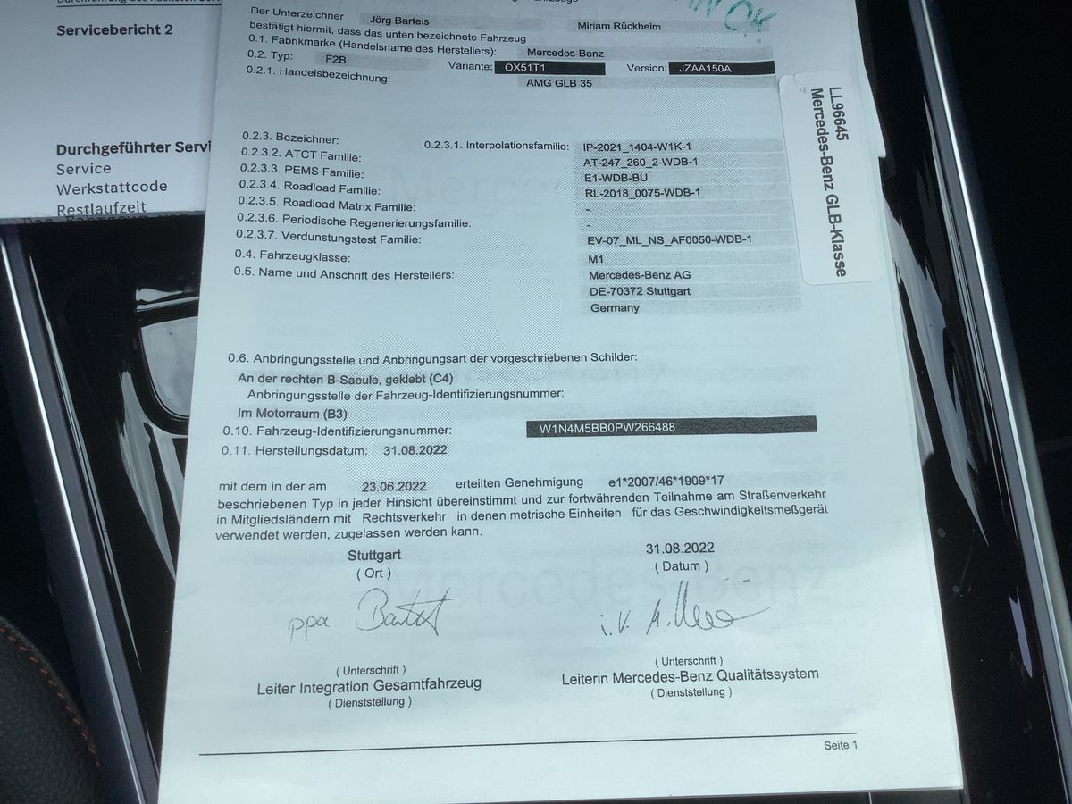 Mercedes-Benz GLB-Klasse d'occasion