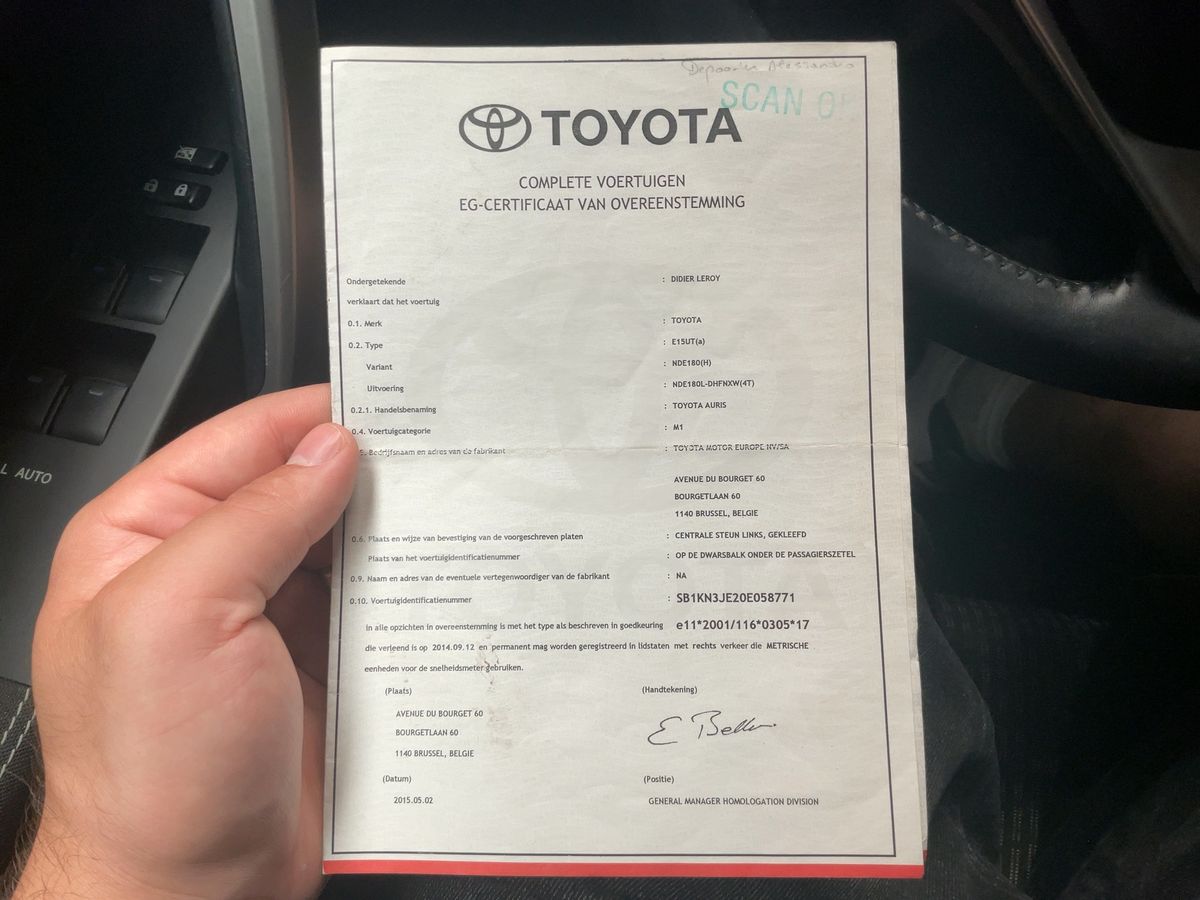 Toyota Auris d'occasion