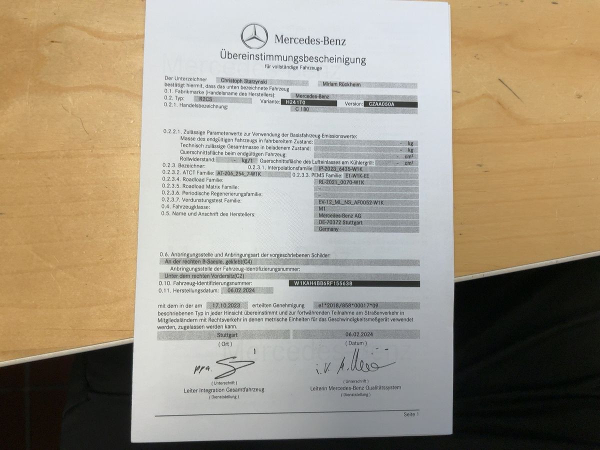 Mercedes-Benz C-Klasse d'occasion