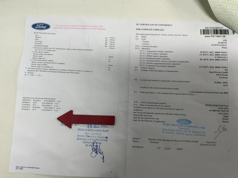 Ford Puma 1.0 EcoBoost Mild-Hybrid Titanium Design — zdjęcie 16