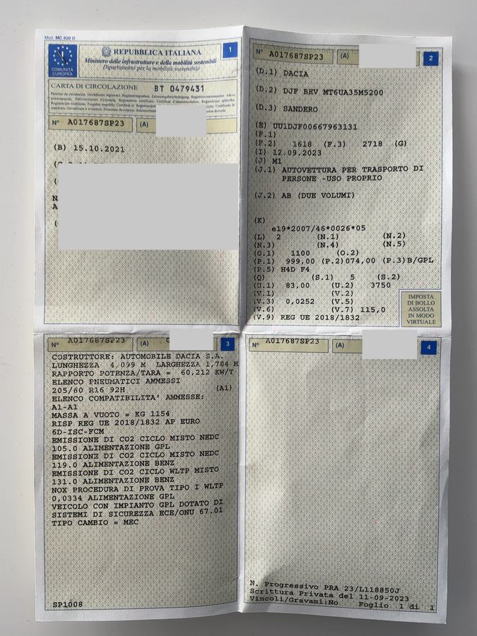 Dacia Sandero d'occasion