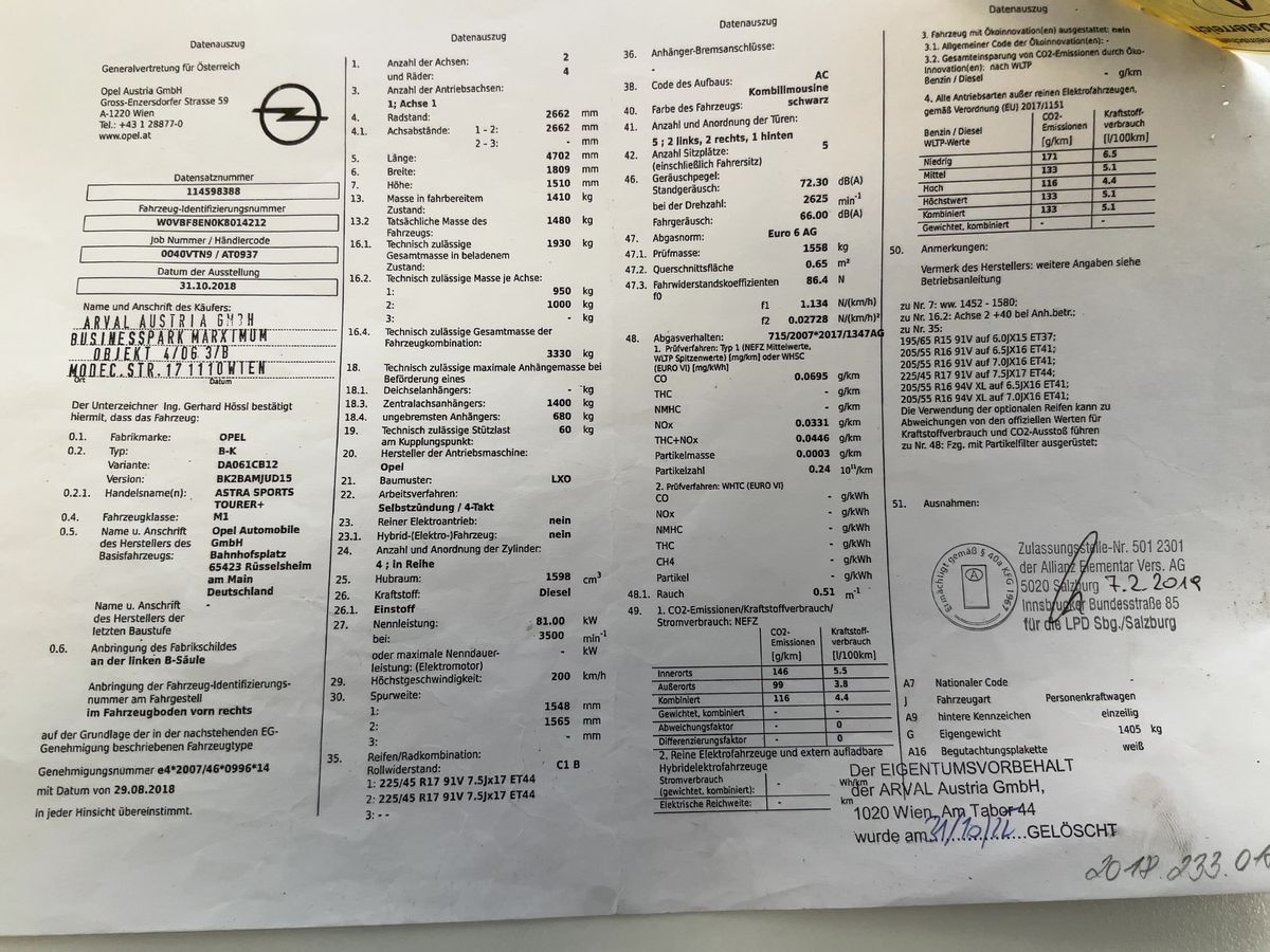 Opel Astra d'occasion