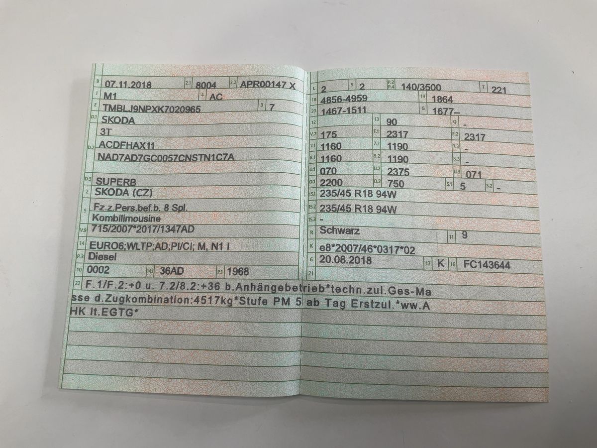 Skoda Superb d'occasion