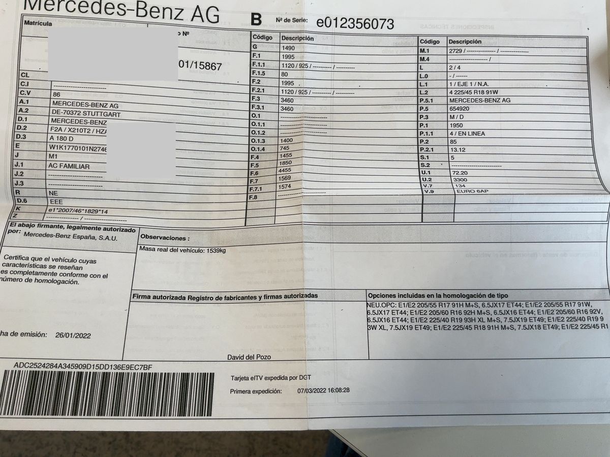 Mercedes-Benz A-Klasse d'occasion