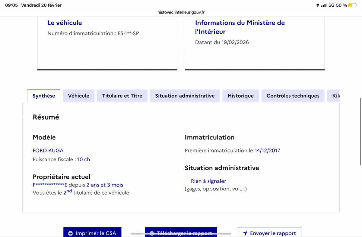 Ford Kuga d'occasion